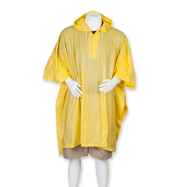Poncho Impermeável com Capuz Unissexo-Amarelo-Único-RAG-Tailors-Fardas-e-Uniformes-Vestuario-Pro