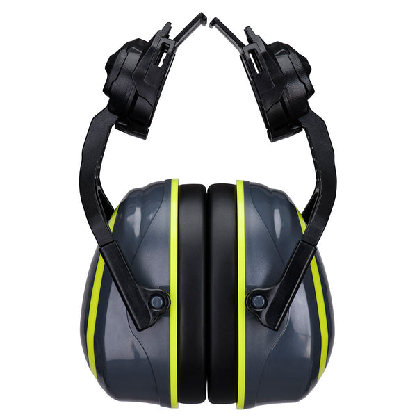 Protectores Auriculares HV Extreme Médio Clip-On Metal Free-Cinza/amarelo-Único-RAG-Tailors-Fardas-e-Uniformes-Vestuario-Pro