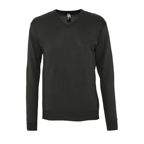 Pullover Galaxia com gola em V para homem-Preto - 312-S-RAG-Tailors-Fardas-e-Uniformes-Vestuario-Pro