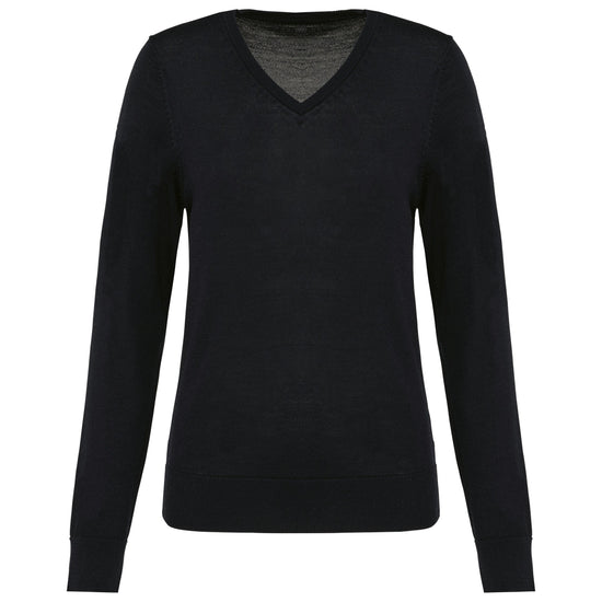 Pullover Merino de senhora-Black-XS-RAG-Tailors-Fardas-e-Uniformes-Vestuario-Pro