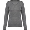 Pullover Merino de senhora-Grey Heather-XS-RAG-Tailors-Fardas-e-Uniformes-Vestuario-Pro