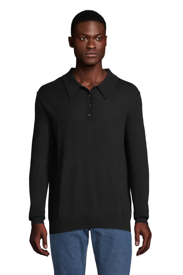 Pullover Polo-Preto Profundo - 309-S-RAG-Tailors-Fardas-e-Uniformes-Vestuario-Pro