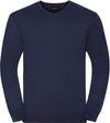 Pullover de homem com decote em V-French Azul Marinho-S-RAG-Tailors-Fardas-e-Uniformes-Vestuario-Pro