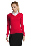 Pulôver Galaxia de Senhora com Gola em V-RAG-Tailors-Fardas-e-Uniformes-Vestuario-Pro
