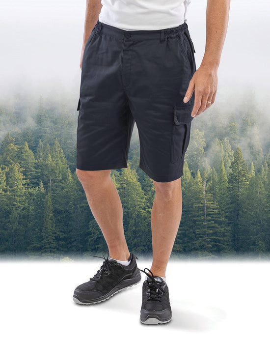 Calção de Trabalho Utilitário Reciclado Homem-RAG-Tailors-Fardas-e-Uniformes-Vestuario-Pro