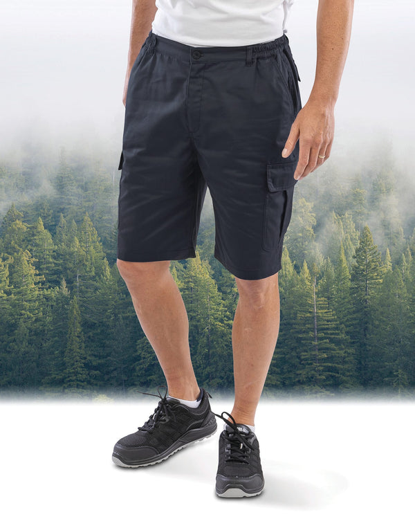 Calção de Trabalho Utilitário Reciclado Homem-RAG-Tailors-Fardas-e-Uniformes-Vestuario-Pro
