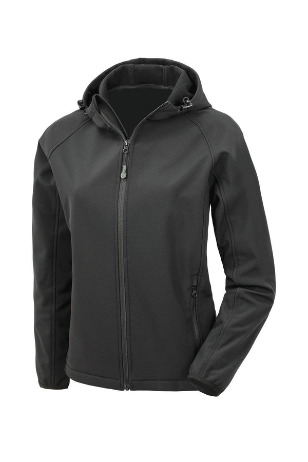 Blusão Softshell Reciclado 3 Camadas com Capuz de Senhora