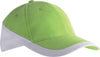 RACING - BONÉ BICOLOR DE 6 PAINÉIS-Lime / Branco-One Size-RAG-Tailors-Fardas-e-Uniformes-Vestuario-Pro
