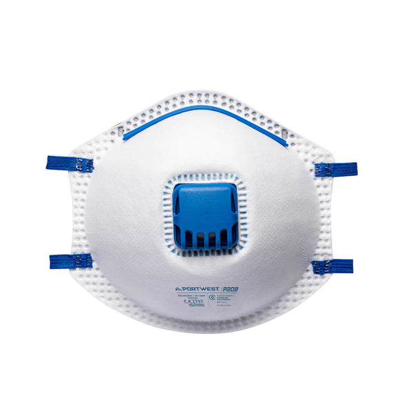 Respirador com válvula FFP2 - Embalagem blister (Pk3)-Branco-U-RAG-Tailors-Fardas-e-Uniformes-Vestuario-Pro