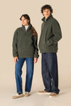 Sweatshirt Meio Fecho com Ombros Descaídos em Sherpa Unissexo-RAG-Tailors-Fardas-e-Uniformes-Vestuario-Pro
