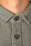 Sobrecamisa de Homem em Bombazine Efeito Lavado