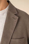 Blazer em Linho com Aspeto Lavado Homem