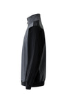 TWO-COLOR SWEATSHIRT WITH HALF CLOSURE