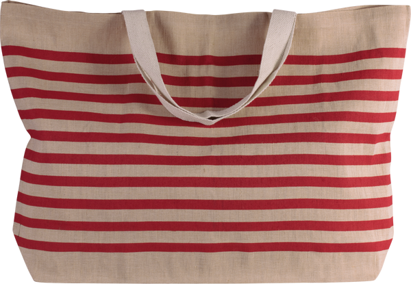 Saco Grande Multiusos em Juco-Natural / Vermelho-Único-RAG-Tailors-Fardas-e-Uniformes-Vestuario-Pro