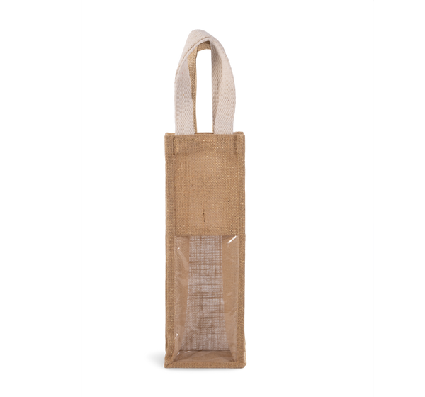 Saco Porta-Garrafa em Juta-Natural / Dourado-Único-RAG-Tailors-Fardas-e-Uniformes-Vestuario-Pro