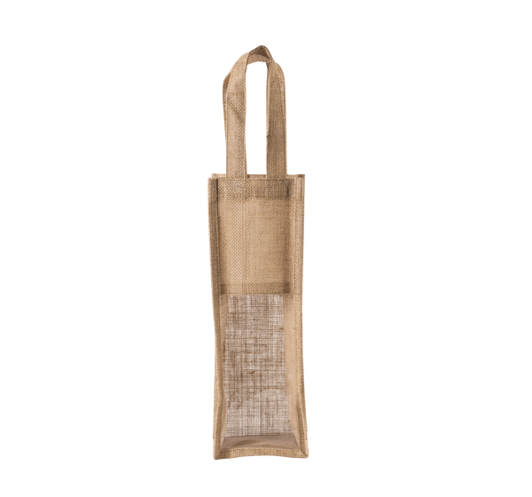 Saco Porta-Garrafa em Juta-Natural-Único-RAG-Tailors-Fardas-e-Uniformes-Vestuario-Pro