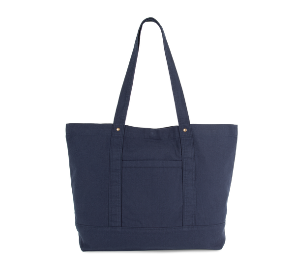 Saco de Compras Grande com Bolso Lateral-Azul Marinho Lavado-Único-RAG-Tailors-Fardas-e-Uniformes-Vestuario-Pro