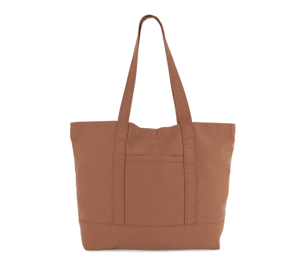 Saco de Compras Grande com Bolso Lateral-Castanho Avermelhado Lavado-Único-RAG-Tailors-Fardas-e-Uniformes-Vestuario-Pro