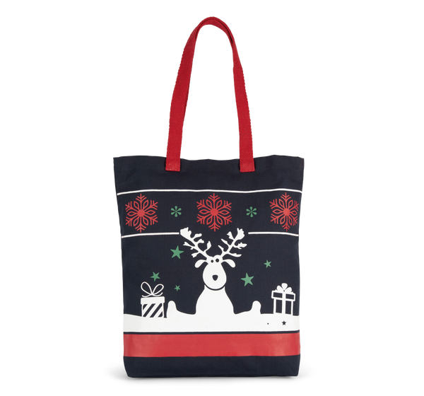 Saco de Compras com Motivos de Natal-Azul Marinho Noite-Único-RAG-Tailors-Fardas-e-Uniformes-Vestuario-Pro
