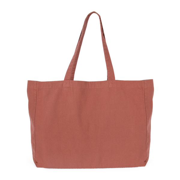 Saco de Compras em Algodão com Fole-Ocre Rosa Lavado-Único-RAG-Tailors-Fardas-e-Uniformes-Vestuario-Pro