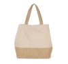 Saco de Compras em Algodão e Juta-Areia Clara / Natural-Único-RAG-Tailors-Fardas-e-Uniformes-Vestuario-Pro