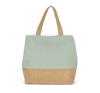 Saco de Compras em Algodão e Juta-Sálvia / Natural-Único-RAG-Tailors-Fardas-e-Uniformes-Vestuario-Pro