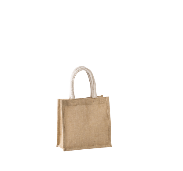Saco de Compras em Juta Modelo Pequeno-Natural-Único-RAG-Tailors-Fardas-e-Uniformes-Vestuario-Pro