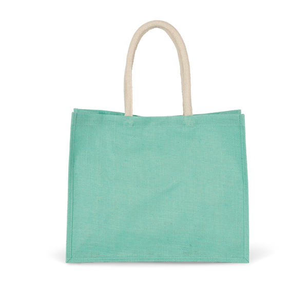 Saco de Praia em Juta-Menta Gelo-Único-RAG-Tailors-Fardas-e-Uniformes-Vestuario-Pro