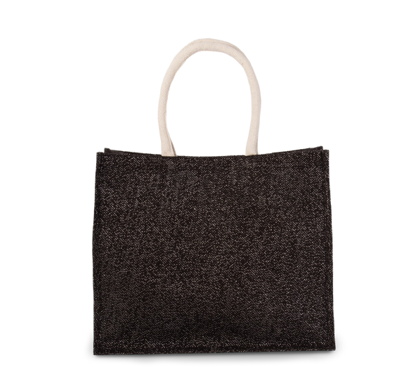 Saco de Praia em Juta-Preto / Prateado-Único-RAG-Tailors-Fardas-e-Uniformes-Vestuario-Pro