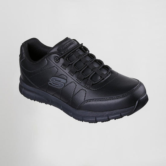 Sapatilhas de Trabalho Skechers Nampa-Osil para Homem SR Antiderrapante-Preto-001-41-RAG-Tailors-Fardas-e-Uniformes-Vestuario-Pro