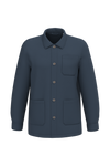 Sobrecamisa Worker Eco-responsável de Homem com Aspeto Lavado-Washed Navy Blue-S-RAG-Tailors-Fardas-e-Uniformes-Vestuario-Pro