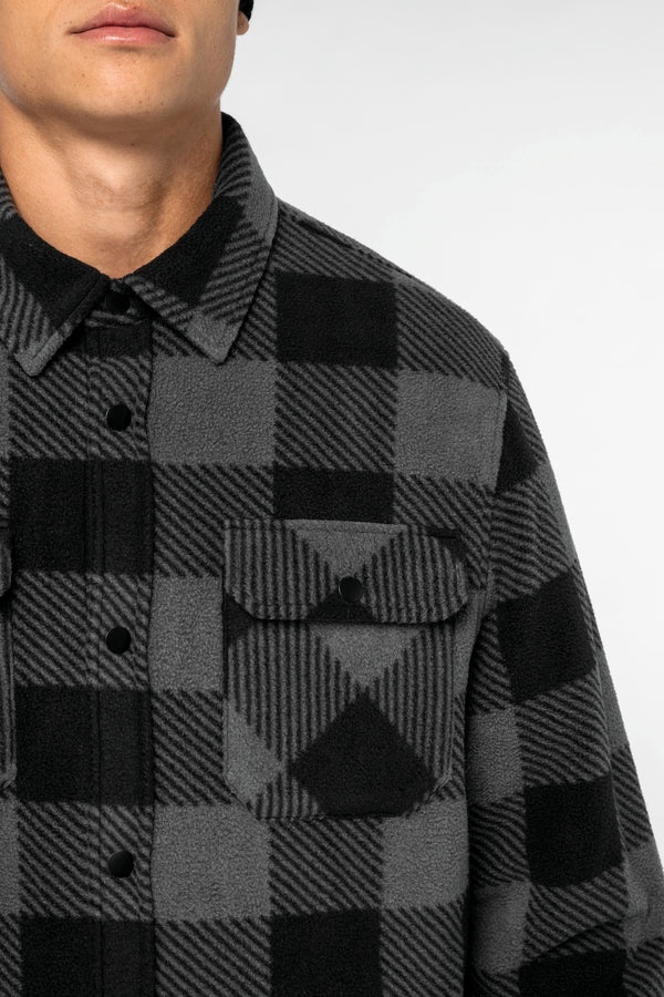 Sobrecamisa aos quadrados acolchoada eco-responsável de homem-RAG-Tailors-Fardas-e-Uniformes-Vestuario-Pro