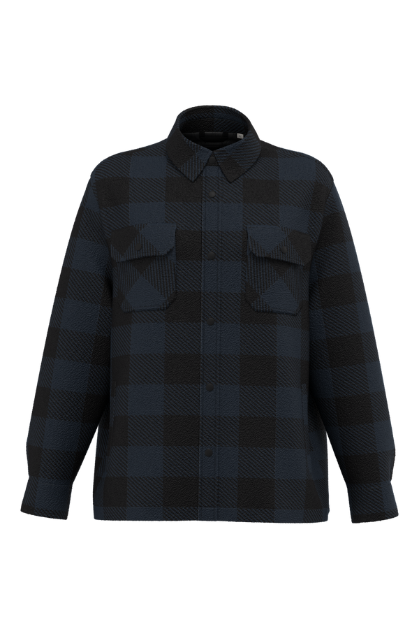 Sobrecamisa aos quadrados acolchoada eco-responsável de homem-RAG-Tailors-Fardas-e-Uniformes-Vestuario-Pro