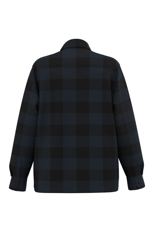 Sobrecamisa aos quadrados acolchoada eco-responsável de homem-RAG-Tailors-Fardas-e-Uniformes-Vestuario-Pro