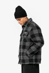 Sobrecamisa aos quadrados acolchoada eco-responsável de homem-RAG-Tailors-Fardas-e-Uniformes-Vestuario-Pro