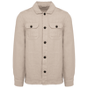 Sobrecamisa leve eco com toque de linho-Washed Linen Sand-S-RAG-Tailors-Fardas-e-Uniformes-Vestuario-Pro