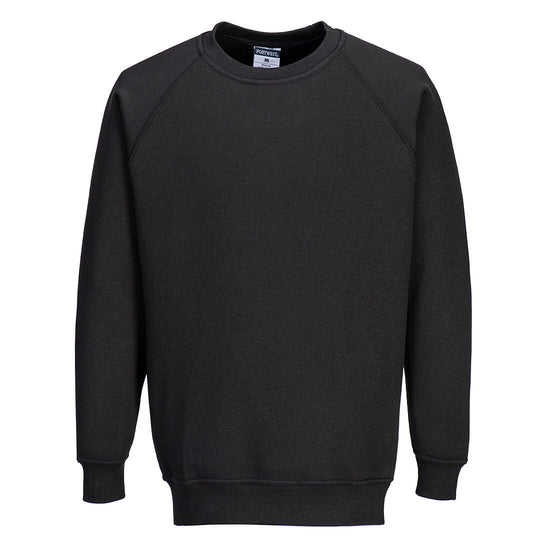 Sweat-Shirt Roma-Preto-4XL-RAG-Tailors-Fardas-e-Uniformes-Vestuario-Pro