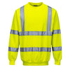 Sweat-Shirt de alta visibilidade-Amarelo-4XL-RAG-Tailors-Fardas-e-Uniformes-Vestuario-Pro