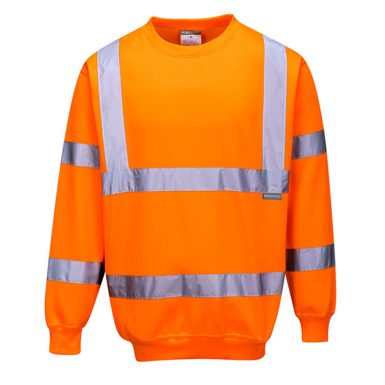 Sweat-Shirt de alta visibilidade-Laranja-2XS-RAG-Tailors-Fardas-e-Uniformes-Vestuario-Pro