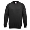 Sweat-Shirt de manga comprida Ignífuga e anti-estática-Preto-L-RAG-Tailors-Fardas-e-Uniformes-Vestuario-Pro