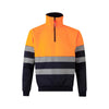 SweatShirt Bicolor Alta Visibilidade-Laranja/Marinho-S-RAG-Tailors-Fardas-e-Uniformes-Vestuario-Pro