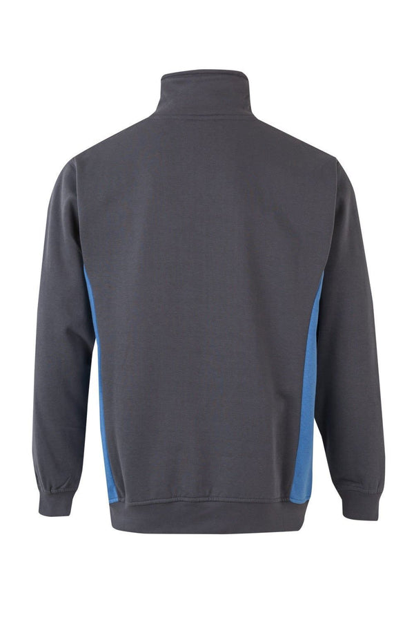 SweatShirt Bicolor c\meio fecho-RAG-Tailors-Fardas-e-Uniformes-Vestuario-Pro