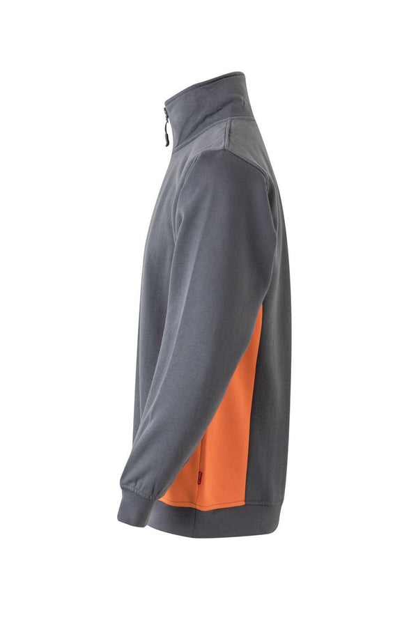 SweatShirt Bicolor c\meio fecho-RAG-Tailors-Fardas-e-Uniformes-Vestuario-Pro