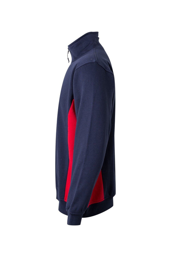 SweatShirt Bicolor c\meio fecho-RAG-Tailors-Fardas-e-Uniformes-Vestuario-Pro