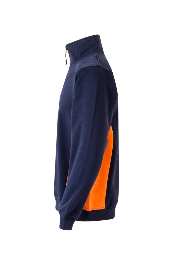 SweatShirt Bicolor c\meio fecho-RAG-Tailors-Fardas-e-Uniformes-Vestuario-Pro