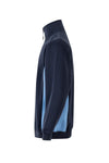 Sudadera bicolor con\media cremallera (2 de 2)