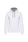 Blanc/Gris fin