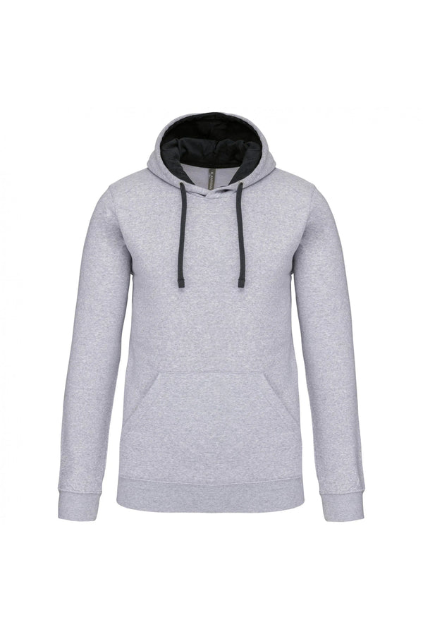 SweatShirt Homem c\capuz em constraste (2 de 2)-Oxford Grey/Preto-XS-RAG-Tailors-Fardas-e-Uniformes-Vestuario-Pro