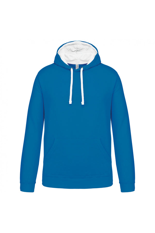 SweatShirt Homem c\capuz em constraste (2 de 2)-Tropical Blue/Branco-XS-RAG-Tailors-Fardas-e-Uniformes-Vestuario-Pro