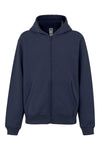 SweatShirt Infantil de fecho c\capuz Alivor (2 de 2)-Demin Blue-1/2-RAG-Tailors-Fardas-e-Uniformes-Vestuario-Pro